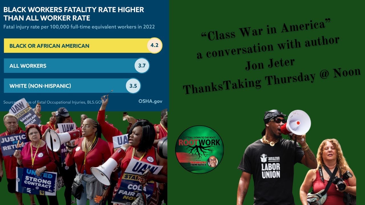 Class War in America: a conversation with Jon Jeter