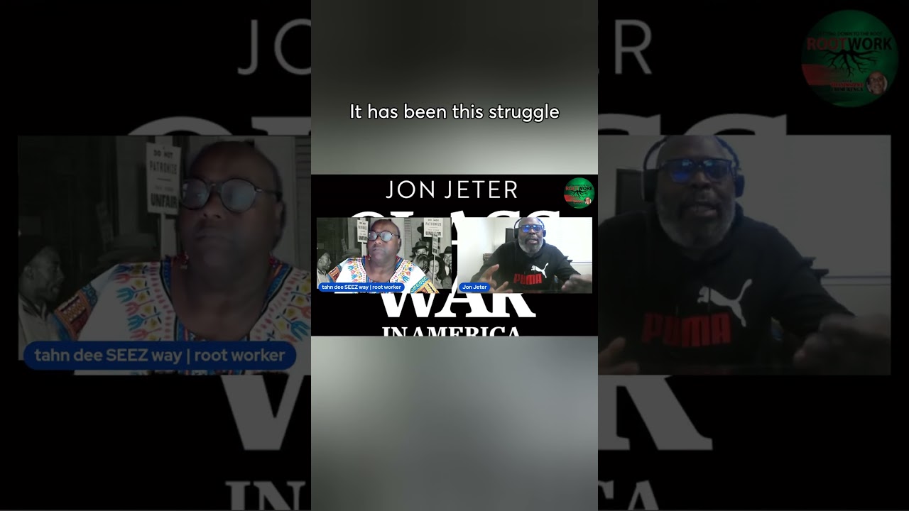 Rootwork: Jon Jeter on his new book Class War in America