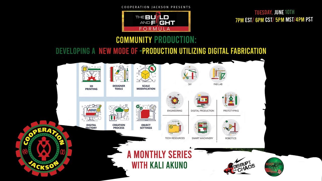 #BuildAndFight Formula 5: Community Production – Digital Fabrication