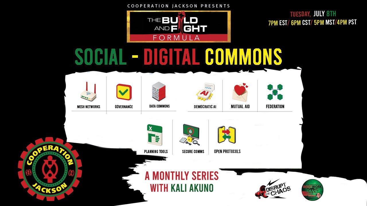 #BuildAndFight Formula 6: Social – Digital Commons