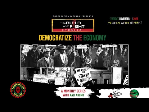 #BuildAndFight Formula 10: Democratize the Economy