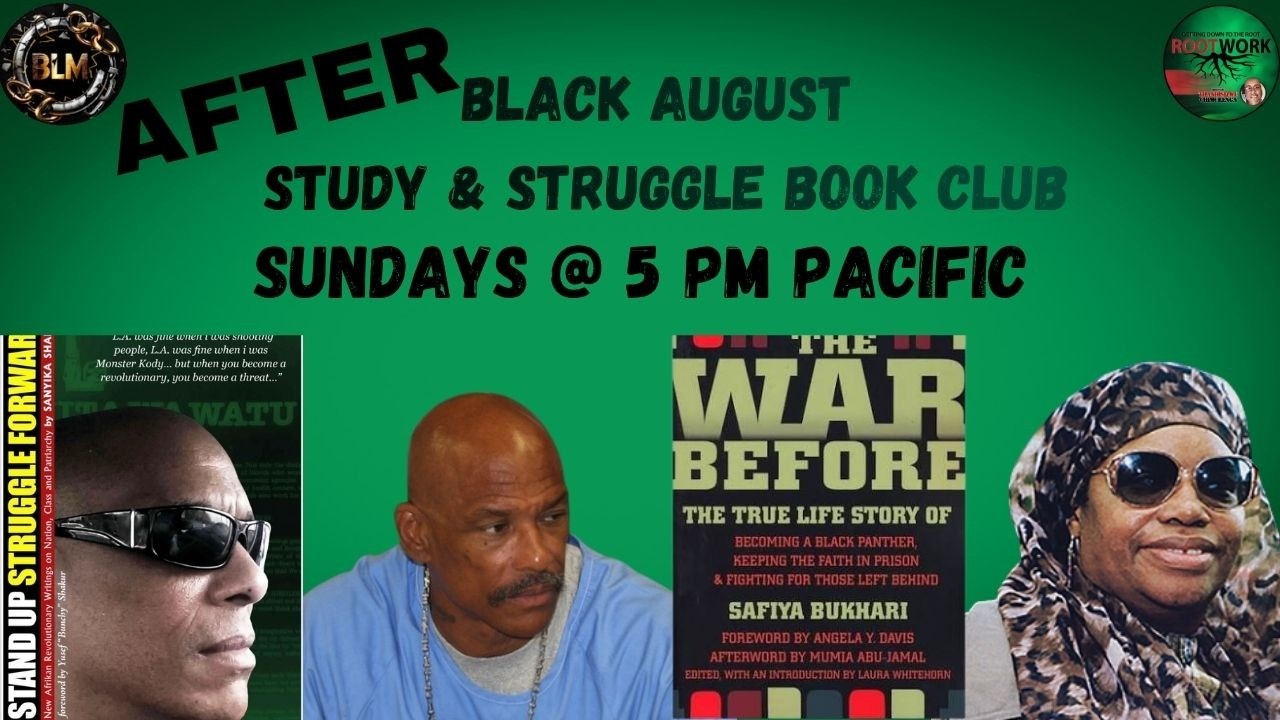 AFTER Black August Study & Struggle Book Club! 📱