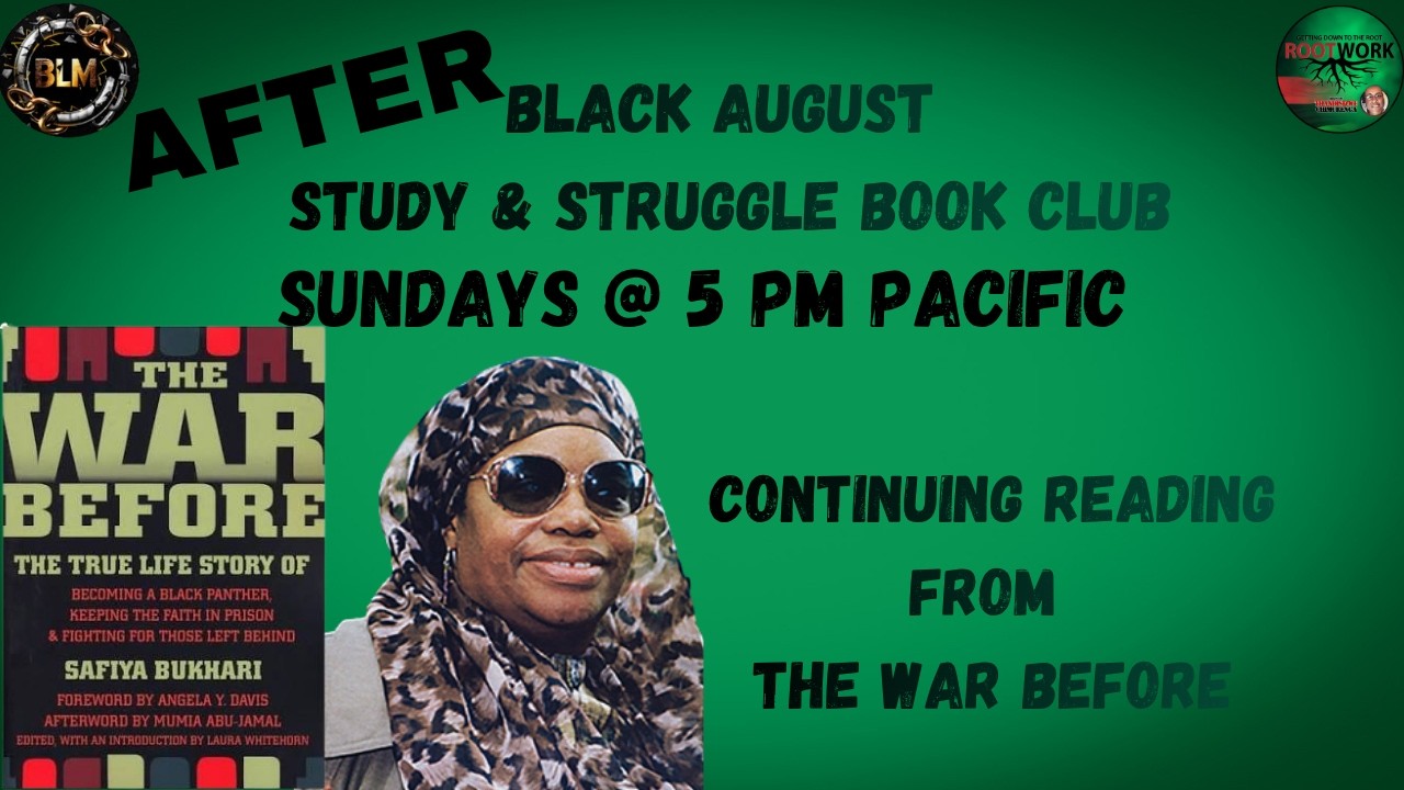 AFTER Black August Study and Struggle Book Club 📱